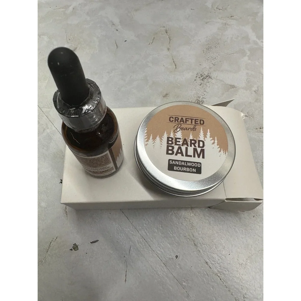 Beard‎ Oil and Balm Sandalwood Bourbon